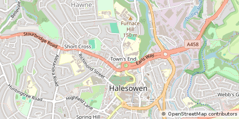 Map of Halesowen