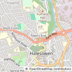 Map of Halesowen