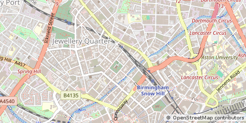Map of Birmingham