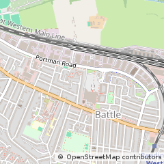 Map of Reading, Berkshire