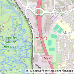 Map of Southampton, Hampshire
