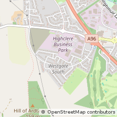 Map of Inverurie