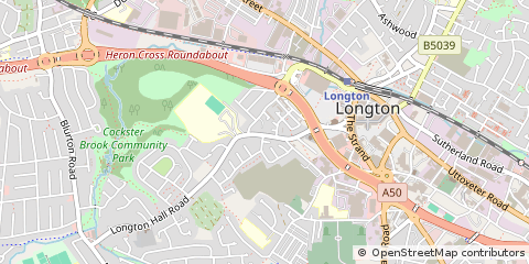 Map of Stoke-on-Trent