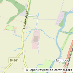 Map of Ludlow, Shropshire