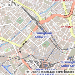 Map of Birmingham