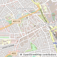 Map of Aberdeen