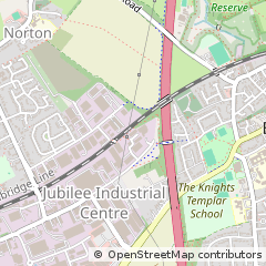 Map of Letchworth Garden City, Hertfordshire