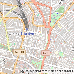 Map of Brighton