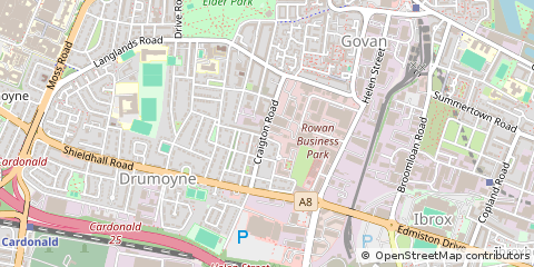 Map of Glasgow