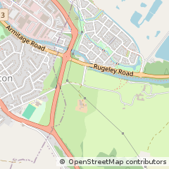 Map of Rugeley