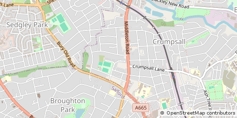 Map of Manchester
