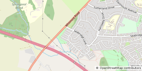 Map of Newcastle