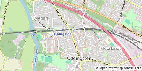 Map of Glasgow