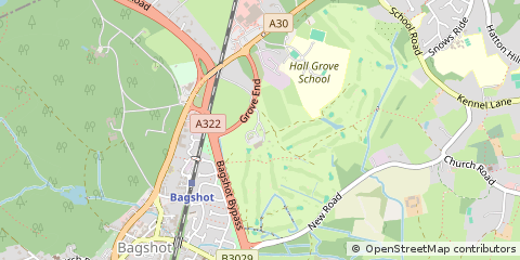 Map of Surrey