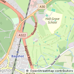 Map of Surrey