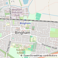 Map of Nottingham