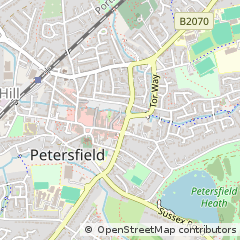 Map of Petersfield, Hampshire