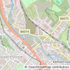Map of Sheffield