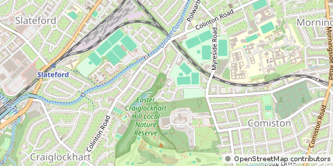 Map of Edinburgh