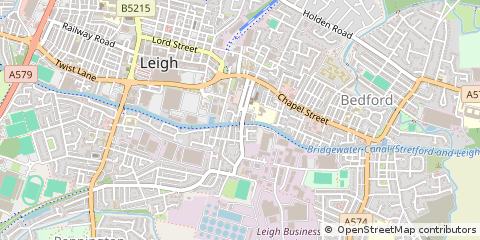 Map of Leigh