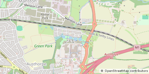 Map of Leeds