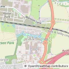 Map of Leeds