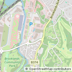 Map of Weybridge