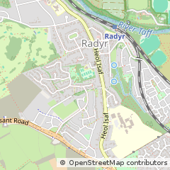 Map of Cardiff