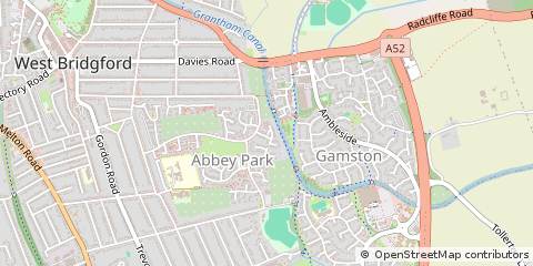Map of Nottingham