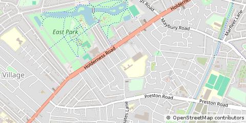 Map of Hull