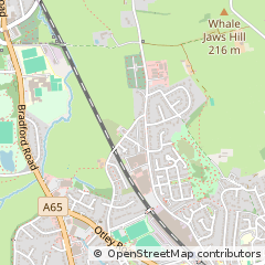 Map of Leeds, West Yorkshire