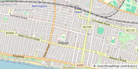Map of Hove