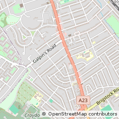 Map of Thornton Heath