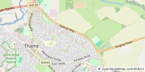 Map of Thame