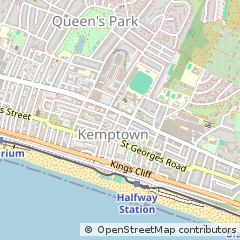 Map of Brighton, East Sussex