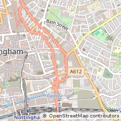 Map of Nottingham