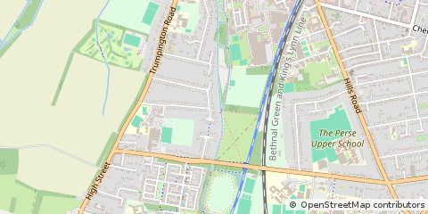Map of Cambridge, Cambridgeshire