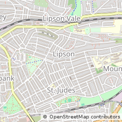 Map of Plymouth, Devon