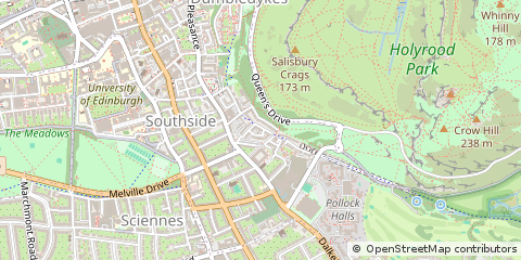 Map of Edinburgh