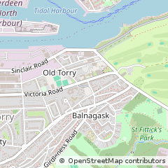Map of Aberdeen