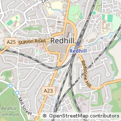 Map of Redhill