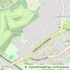 Map of Sheffield