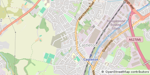 Map of Rochdale