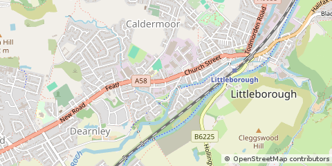 Map of Lancs