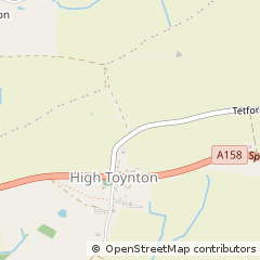 Map of Horncastle, Lincolnshire