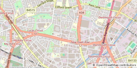 Map of Birmingham