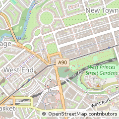 Map of Edinburgh, Lothian