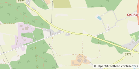 Map of Kintore, Aberdeenshire