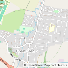 Map of Leicester, Leicestershire