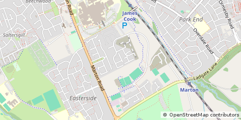 Map of Middlesbrough